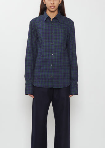 Chloris Cotton Flannel Shirt