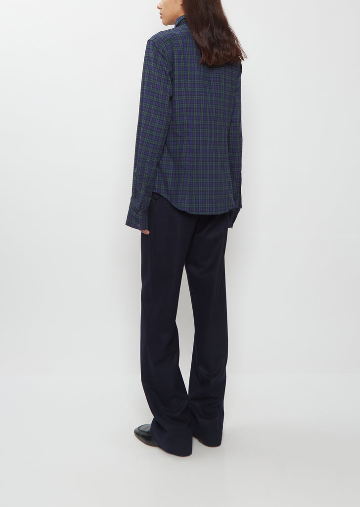Chloris Cotton Flannel Shirt