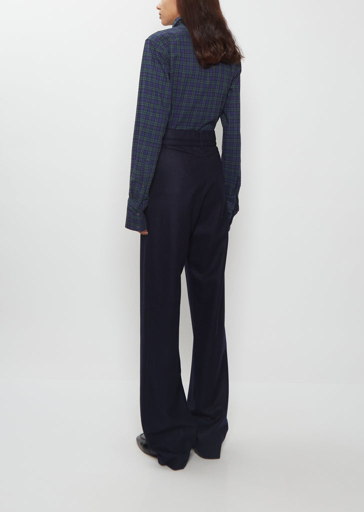 Plash Wool Pants