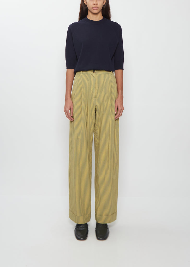 Partan Cotton Poplin Pants
