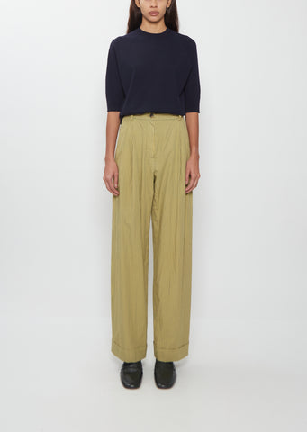 Partan Cotton Poplin Pants