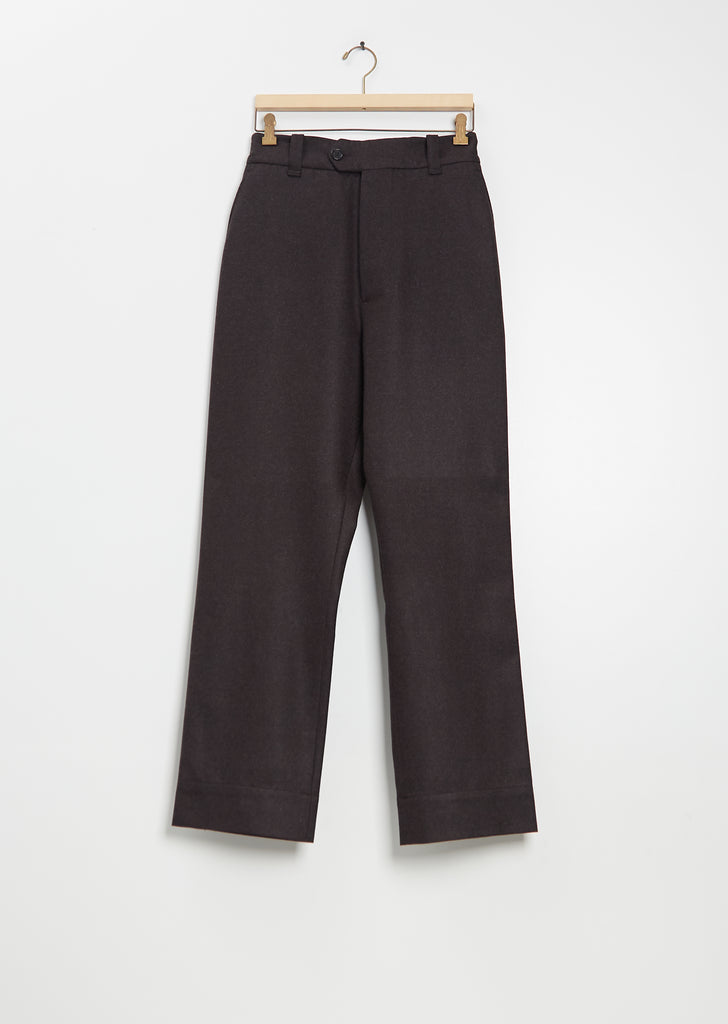 Relaxed Wool Trousers