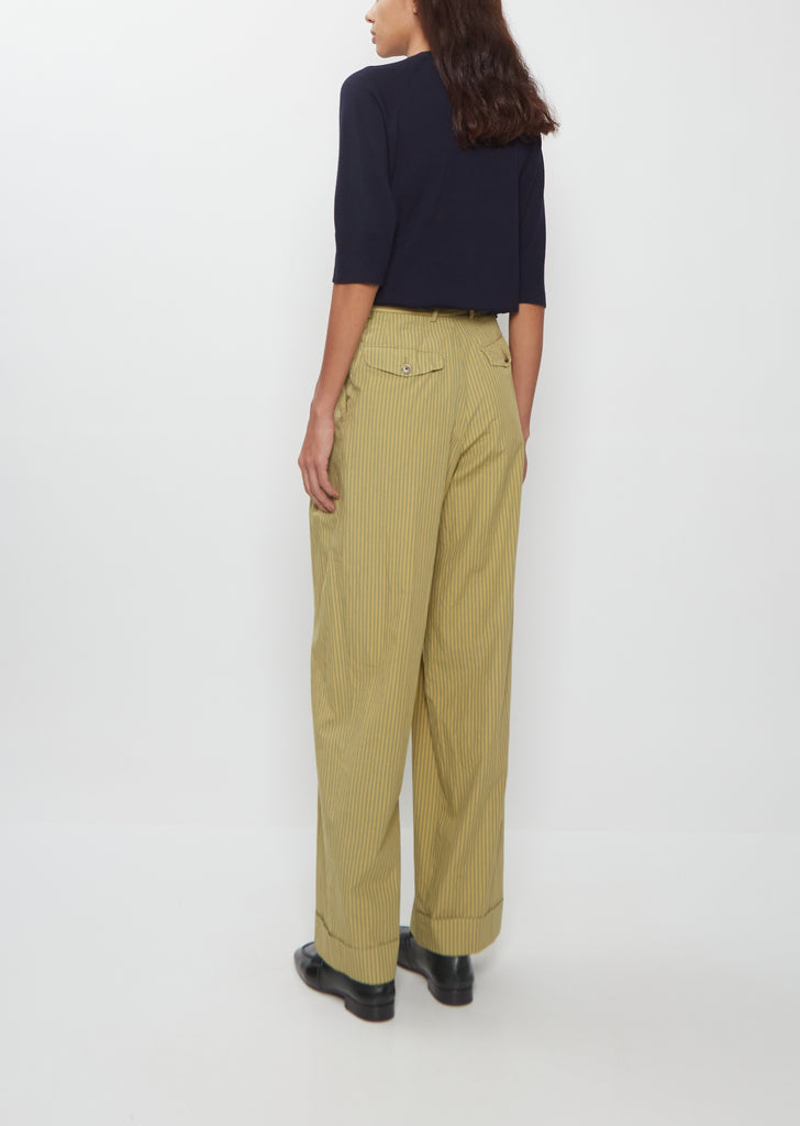 Partan Cotton Poplin Pants