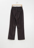Relaxed Wool Trousers
