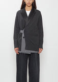 Suiting x Wool Knit Blazer Cardigan
