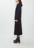 Poplin x Cotton Knit Cardigan