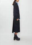 Poplin x Cotton Knit Cardigan