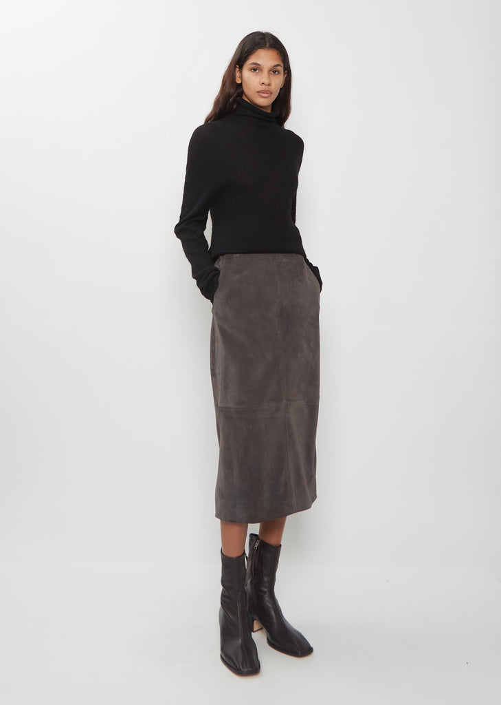 Suede Skirt