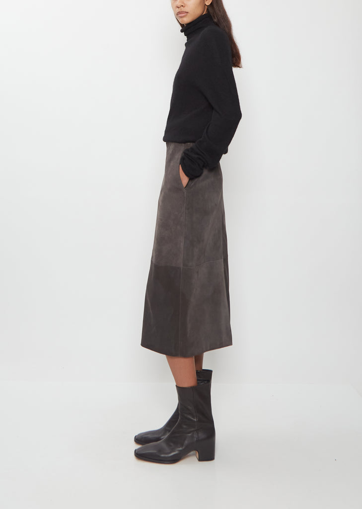 Suede Skirt