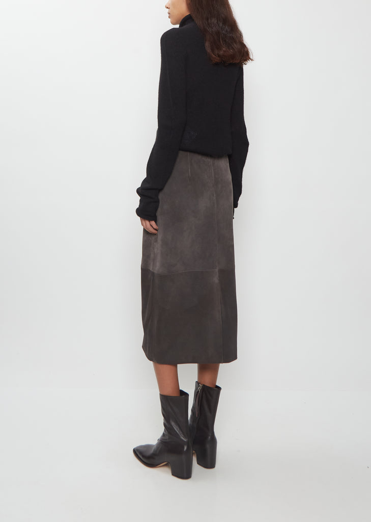 Suede Skirt