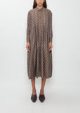 Blow Bloom Cotton Silk Dress