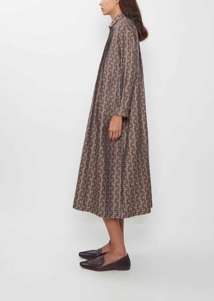 Blow Bloom Cotton Silk Dress