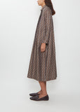 Blow Bloom Cotton Silk Dress