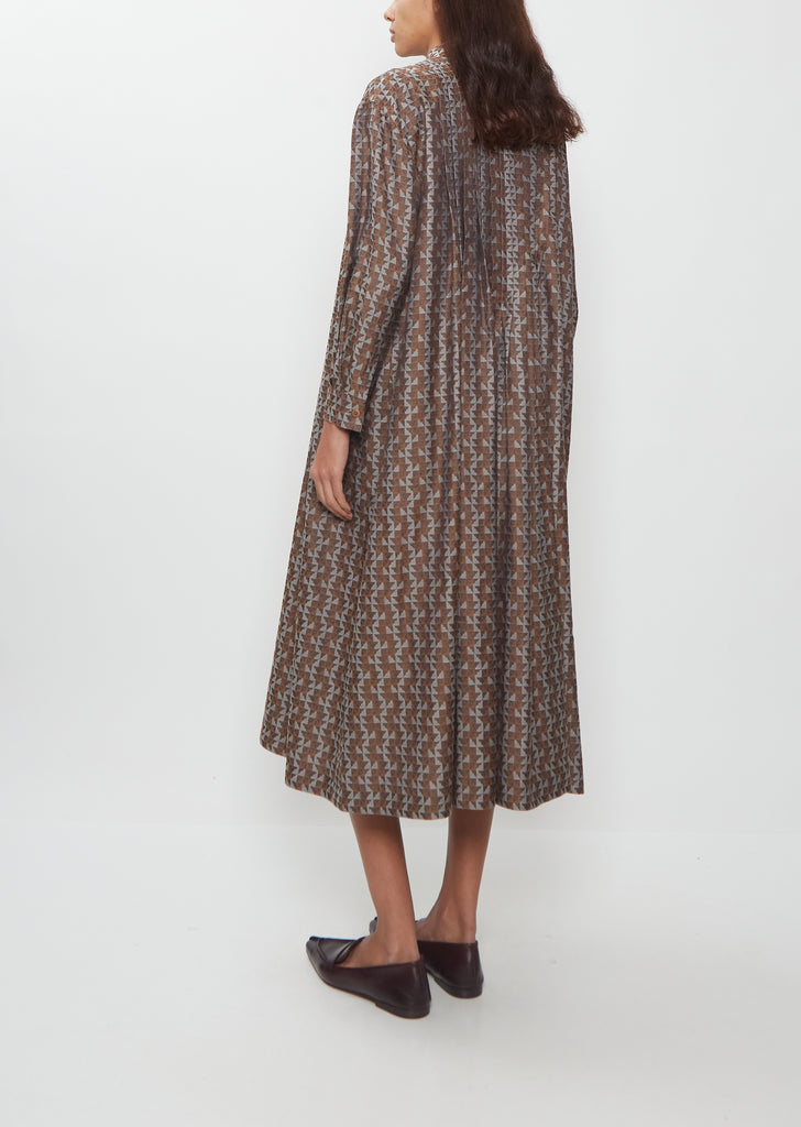 Blow Bloom Cotton Silk Dress