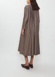 Blow Bloom Cotton Silk Dress