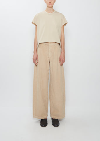 Sbam Velluto Cotton Pant — Tapioca
