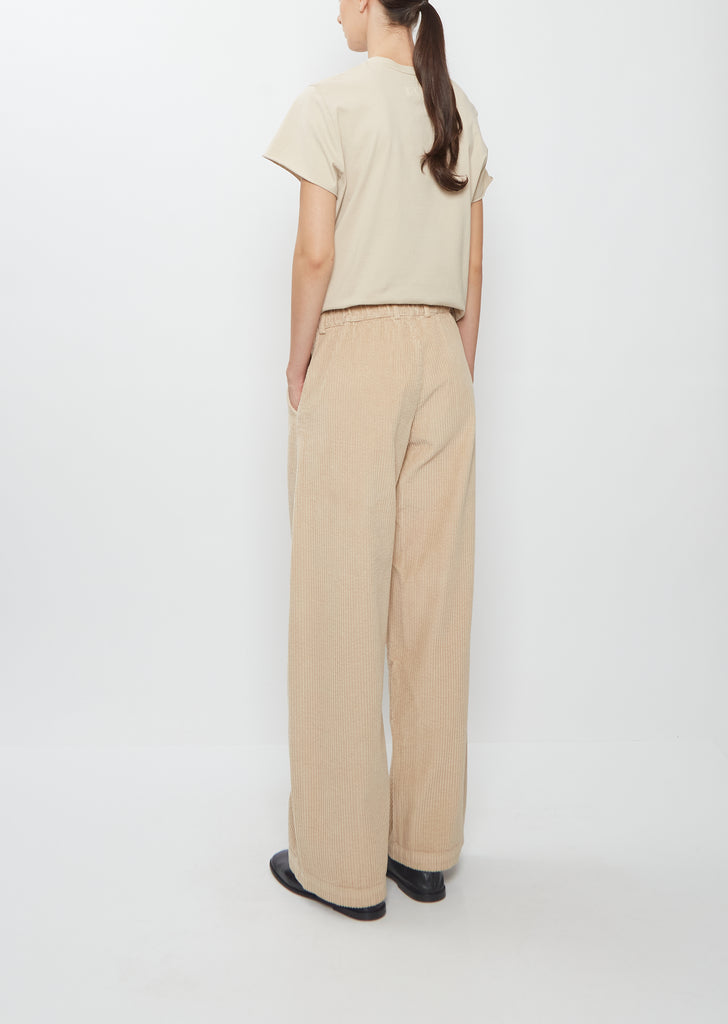 Sbam Velluto Cotton Pant — Tapioca