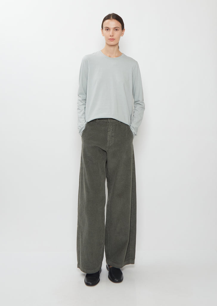Sbam Velluto Cotton Pant — Lichene