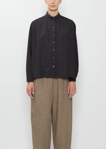 Granny Line Box Cotton Shirt
