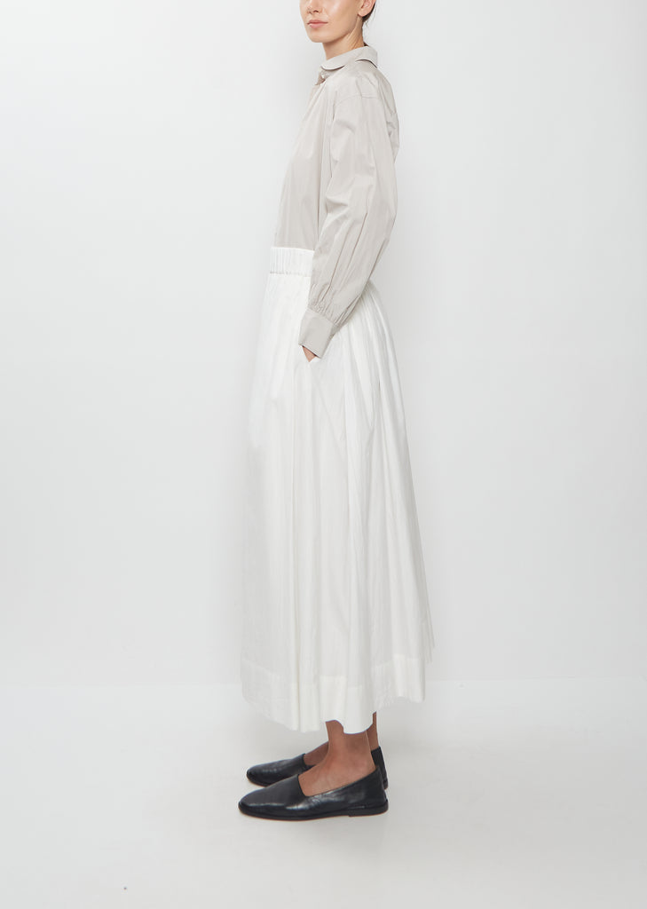 Side Tuck Gather Skirt