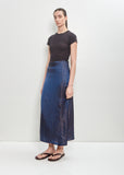 Viscose Blend Draped Skirt