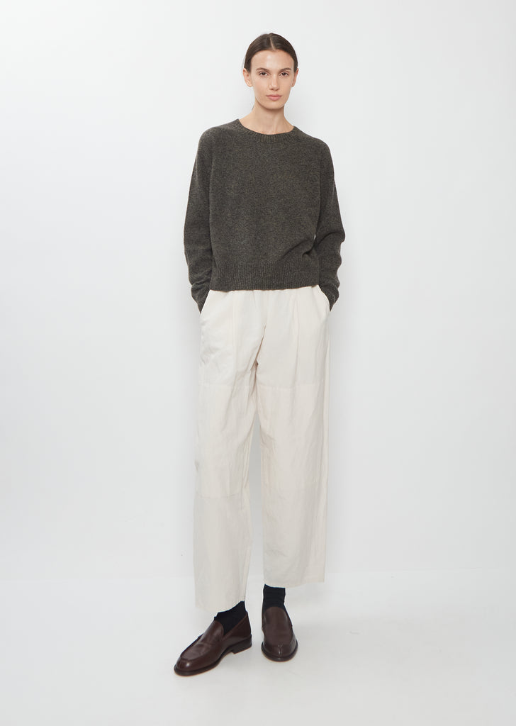 Merino Wool Cashmere Classic Sweater