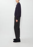 Shetland Wool Rolled Edge Sweater