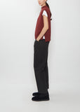 Wool Cotton Slipover — Berry