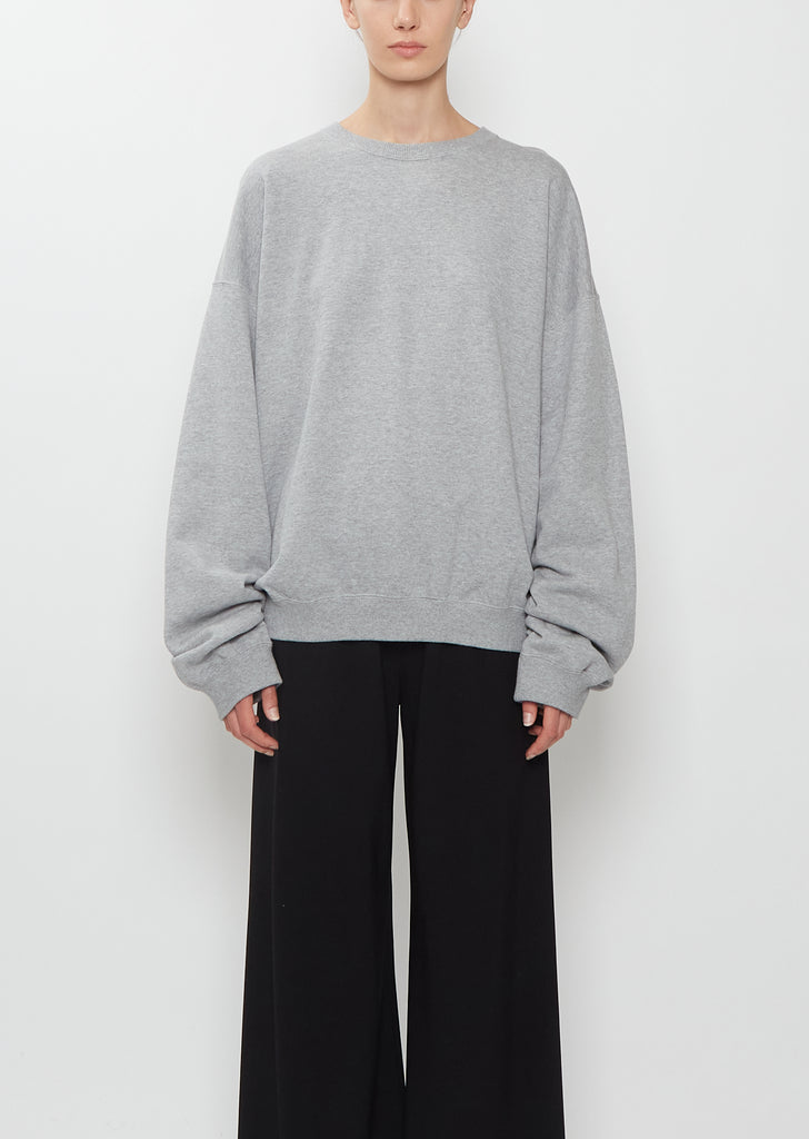 Loose Studio Sweatshirt — Collegiate Grey