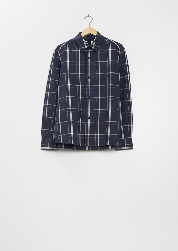 Overall Cotton Linen Shirt