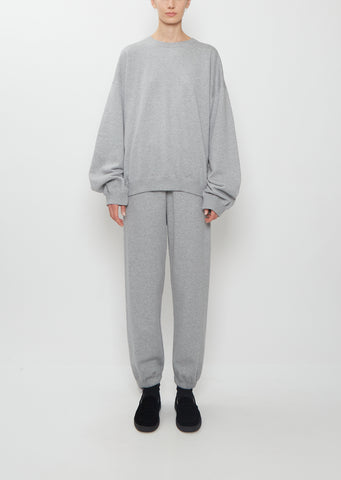 Loose Studio Sweatpant — Collegiate Grey