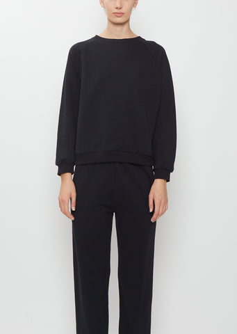 Studio Sweatshirt — Faded Black