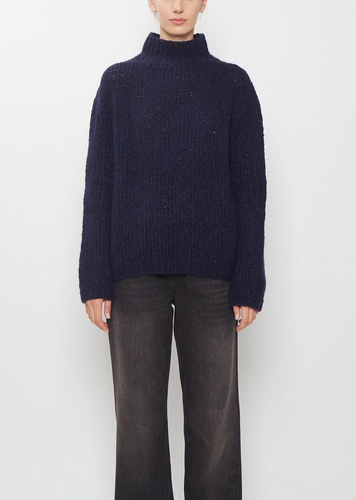 Pearl Cashmere Silk Sweater
