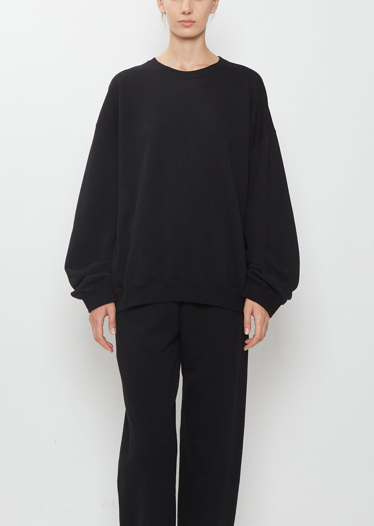 Loose Studio Sweatshirt — Darkest Navy