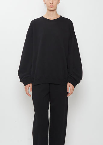 Loose Studio Sweatshirt — Darkest Navy