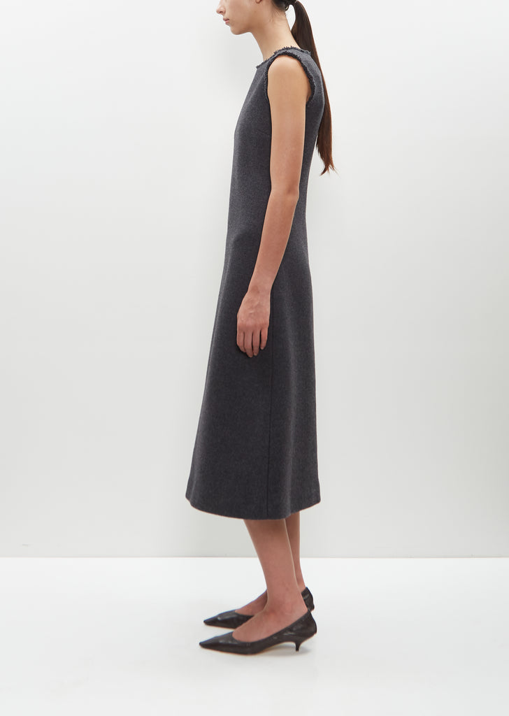 Double-Faced Wool Amor Dress