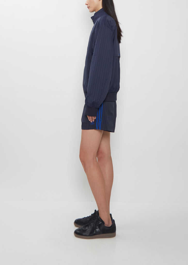 Pinstripe Track Jacket