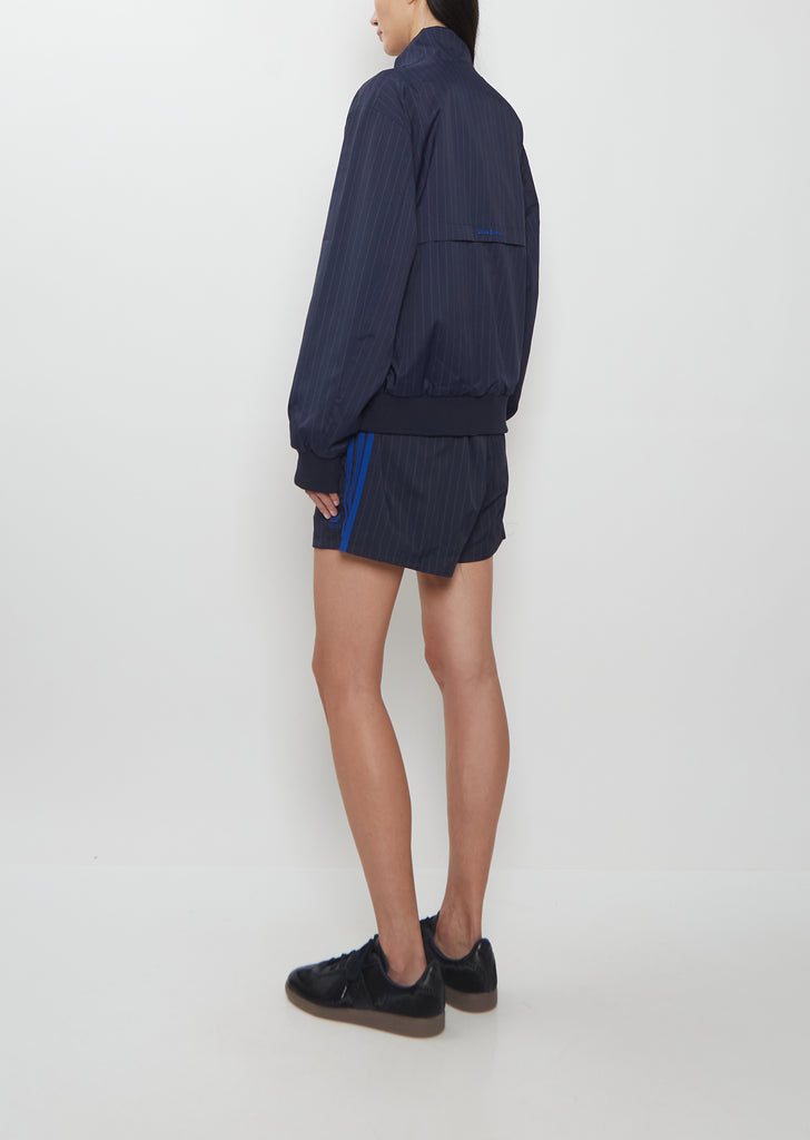 Pinstripe Track Jacket