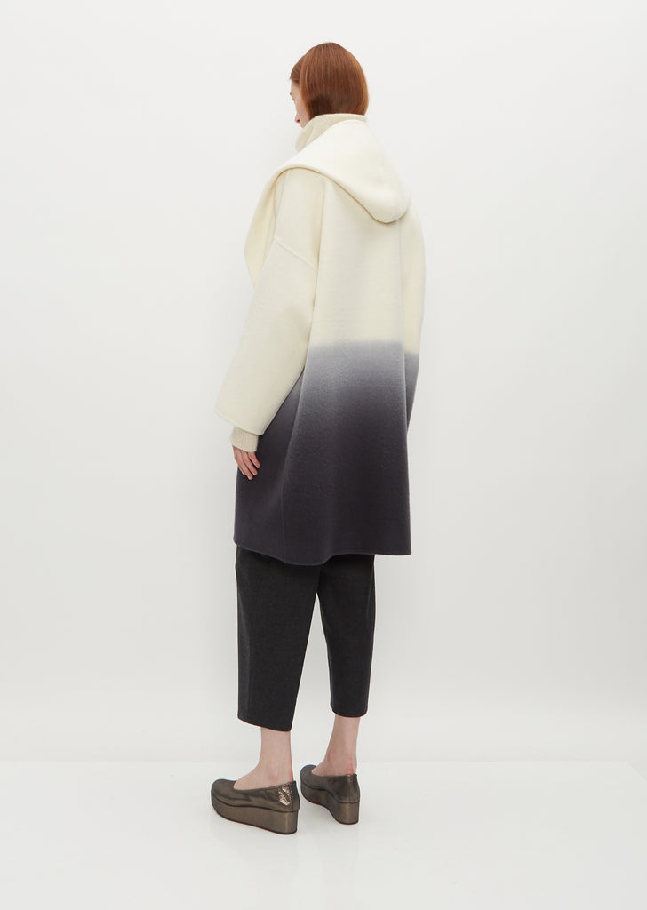 Hooded Coat with Cimossa
