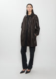 Donata Leather Coat