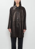 Donata Leather Coat