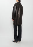 Donata Leather Coat