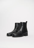 Square Toe Leather Boot