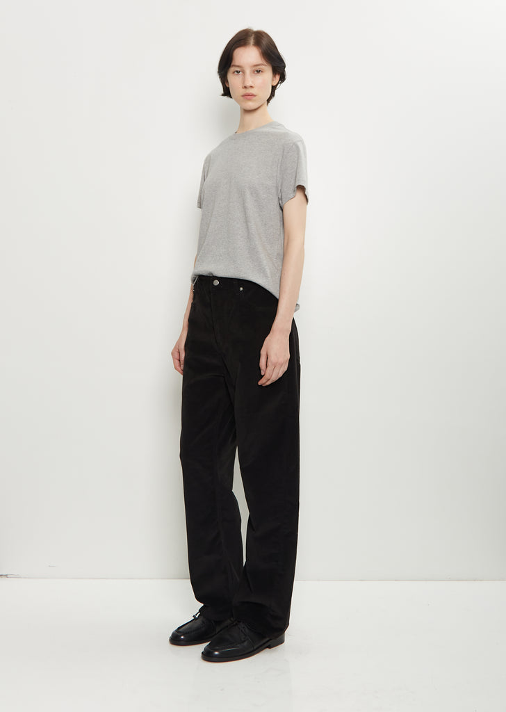 Denjo Corduroy Pant — Black