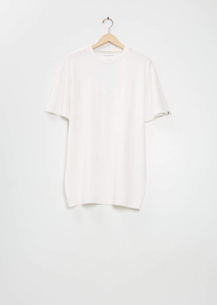n°269 Rik Cotton Cashmere Top — Snow