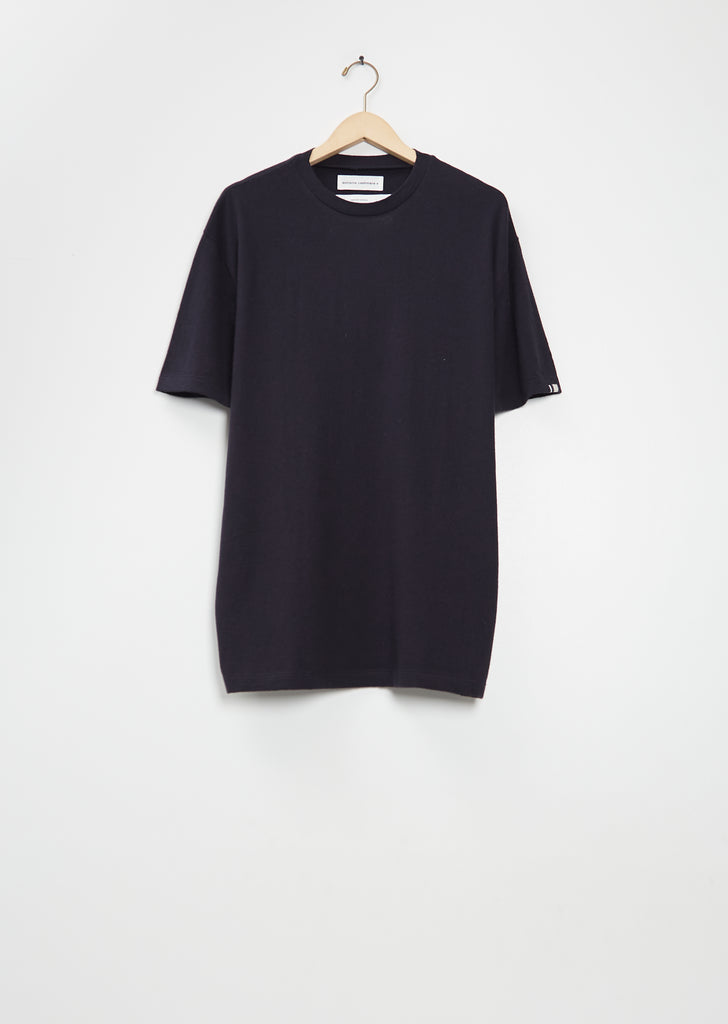n°269 Rik Cotton Cashmere Top — Navy