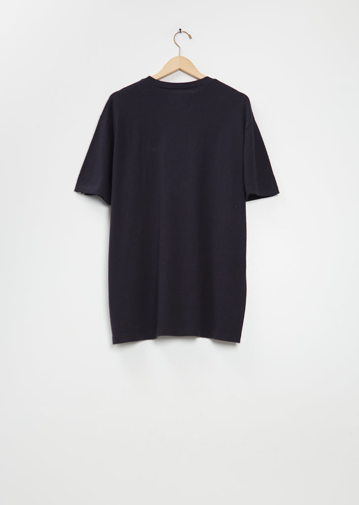 n°269 Rik Cotton Cashmere Top — Navy