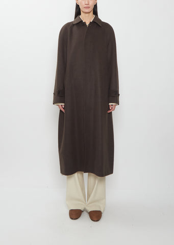 Baby Camel Flannel Soutien Collar Coat