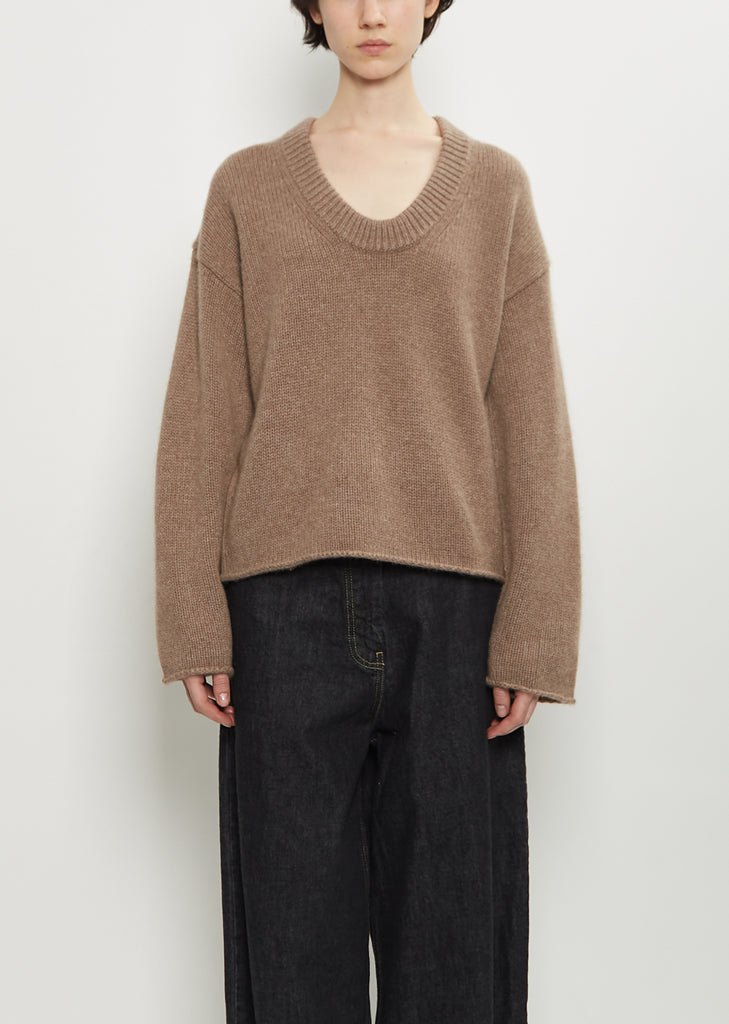 Derry Cashmere U-Neck Sweater