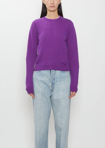 Light Cashmere Knit Pullover